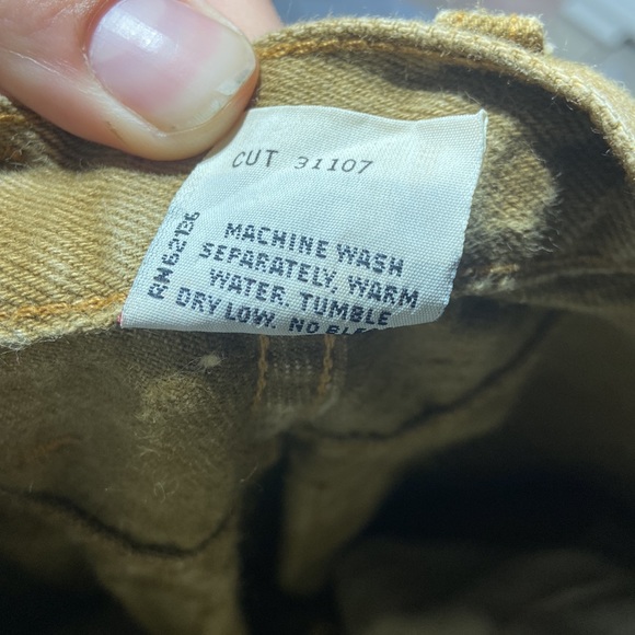 SUPER RARE Vintage GUESS pants. (28) - Picture 6 of 9